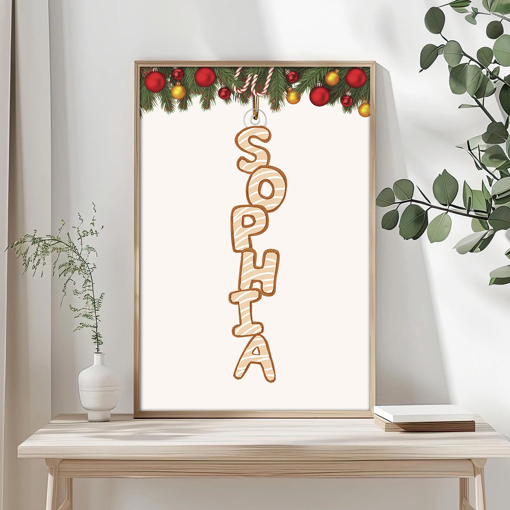 Custom Letter to Clipart Poster